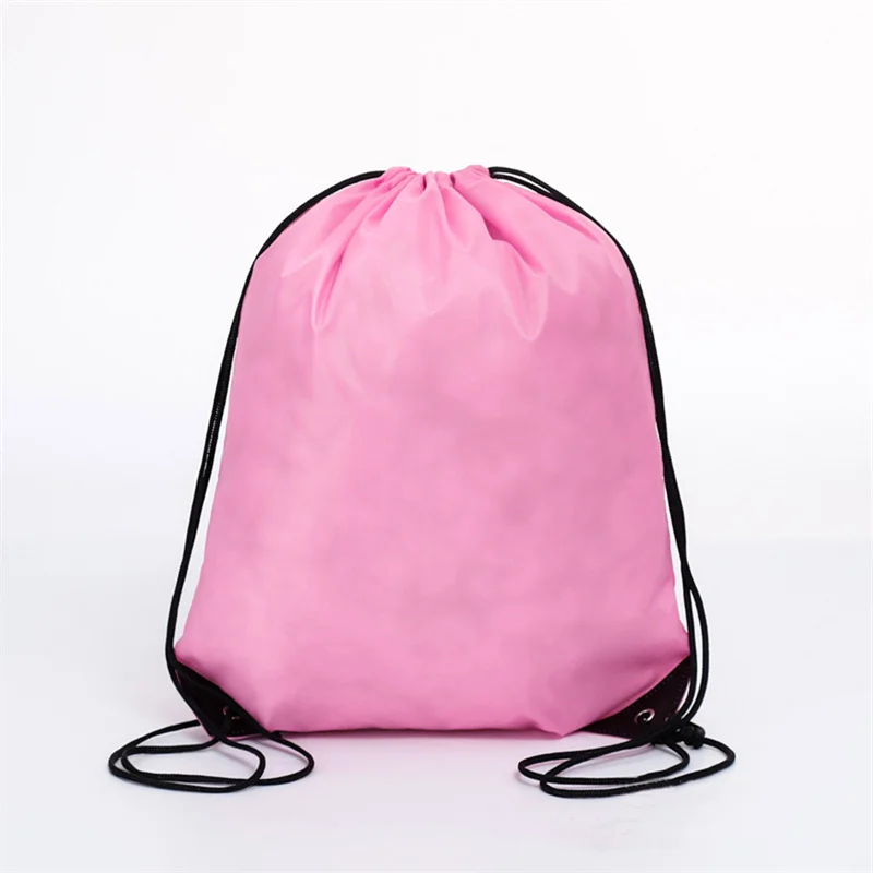 1pc Kordelzug Rucksack Tasche mit Reflektierende Streifen String Rucksack Cinch Säcke Beutel Groß für Schule Yoga Sport Gym Reisen