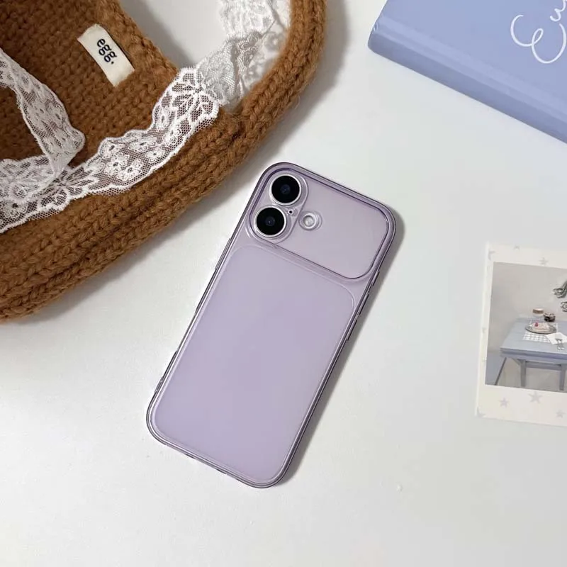 Ultra Thin Translucent Matte Shockproof Phone Case with Frosted Protection