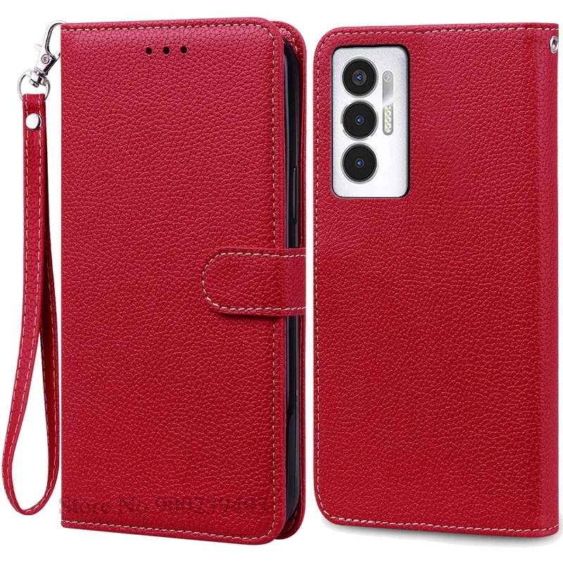 Premium Wallet Leather Flip Cover - Elegant Phone Case with Bumper Protection