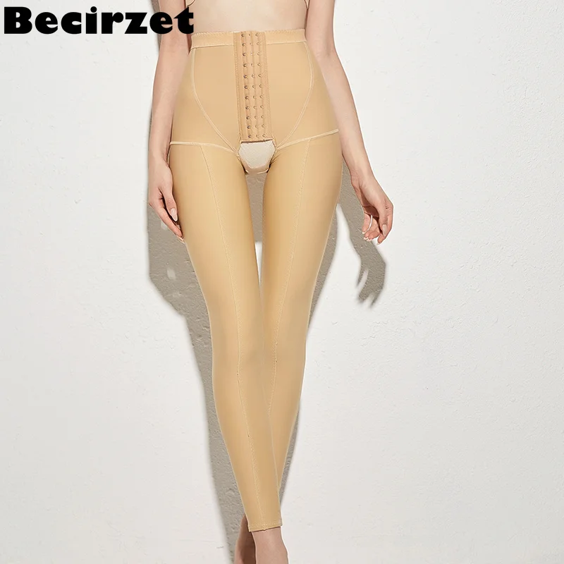 Wemen Ankle Length Body Shaper Tights Post Surgery Clothing