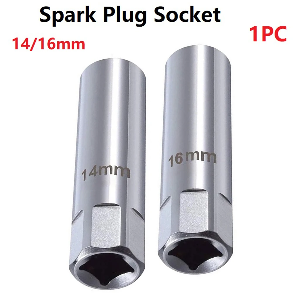 스파크 플러그 소켓 렌치 용수철 클립 제거용, 3/8 인치 드라이브, 12 포인트, 14mm, 16mm