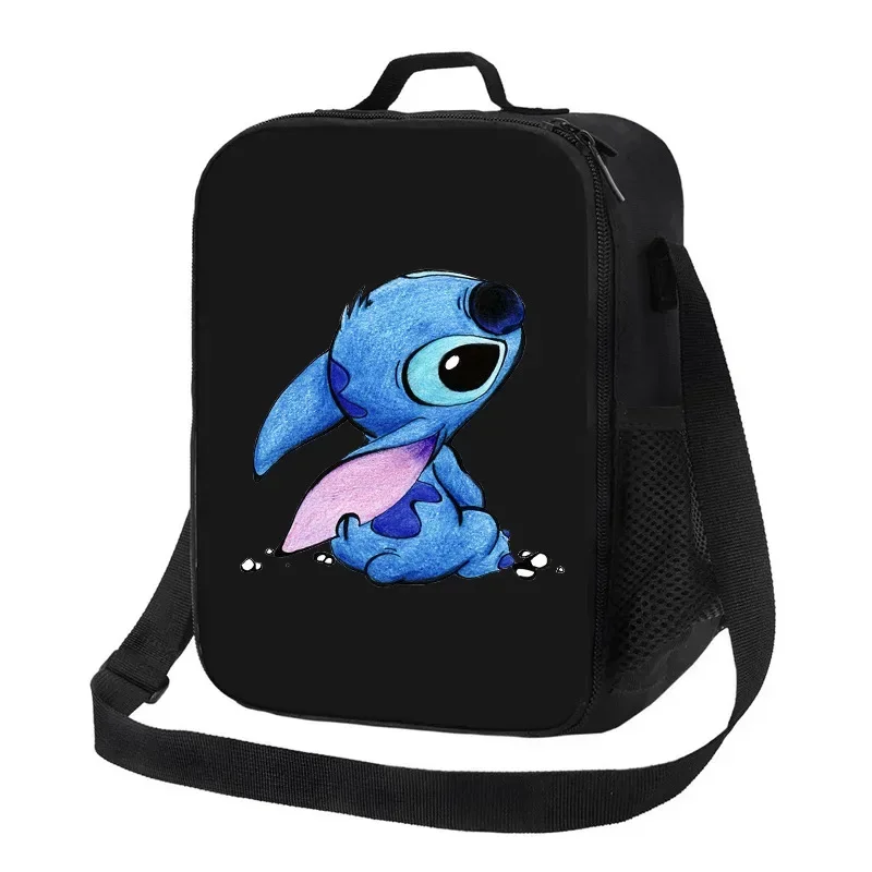 

Disney Stitch Peripheral Cartoon Large-capacity Portable Aluminum Foil Thickened Student Insulated Lunch Box Bag He Best Gift