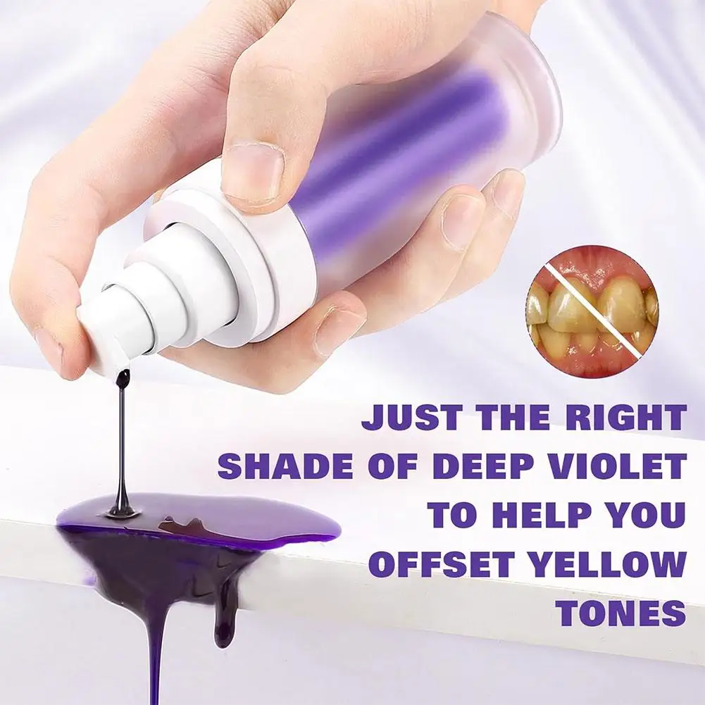 Teeth Whitening Product Teeth Whitening Essence Teeth Health Product Teeth Removing Deep Smoke Stains Gingiva Protection Purple Orthopedic Toothpaste Effectively Cleans Oral Cavity Brightens 2319032 V34 Teeth Removing Deep Smoke Stains Gingiva Protection Purple Orthopedic Toothpaste Effectively Cleans Oral Cavity Brightens