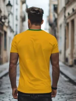 Summer Men's T-shirt with Brazilian print crewneck Casual and comfortable T-shirt as a gift Outdoor short-sleeved summer T-shirt 5