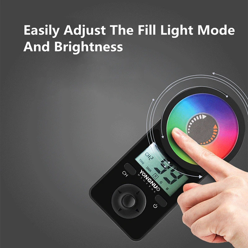 LED Remote Control for YN300IV YN300III YN300AIR II YN600L YN600L II YN900L YN1200 YN308 YN608 YN608RGB YN360III Trigger YONGNUO flash trigger