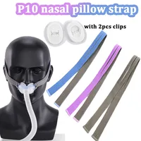 Sangles de rechange pour couvre-chef CPAP avec Clips pour accessoires d'oreiller nasal ResMed P10 couvre-chef et Clips 1