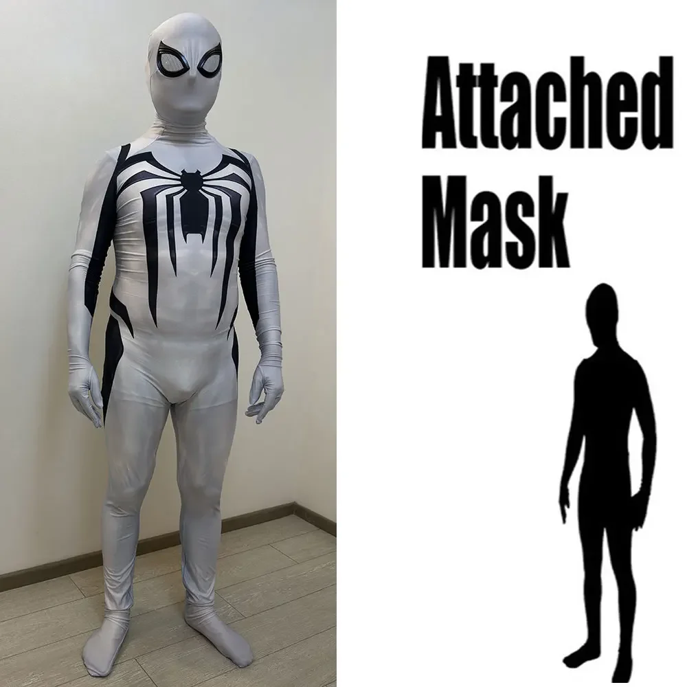 thumbnail image 1 of Disfraz de Halloween PS5 Spider 2 Anti-Venom, traje Zentai, mono para hombre y niño, monos de fiesta de Spiderman, 1 of 4
