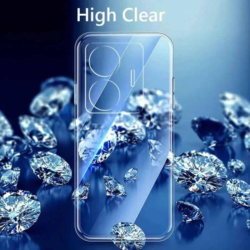 Transparent Slim Soft TPU Phone Case
