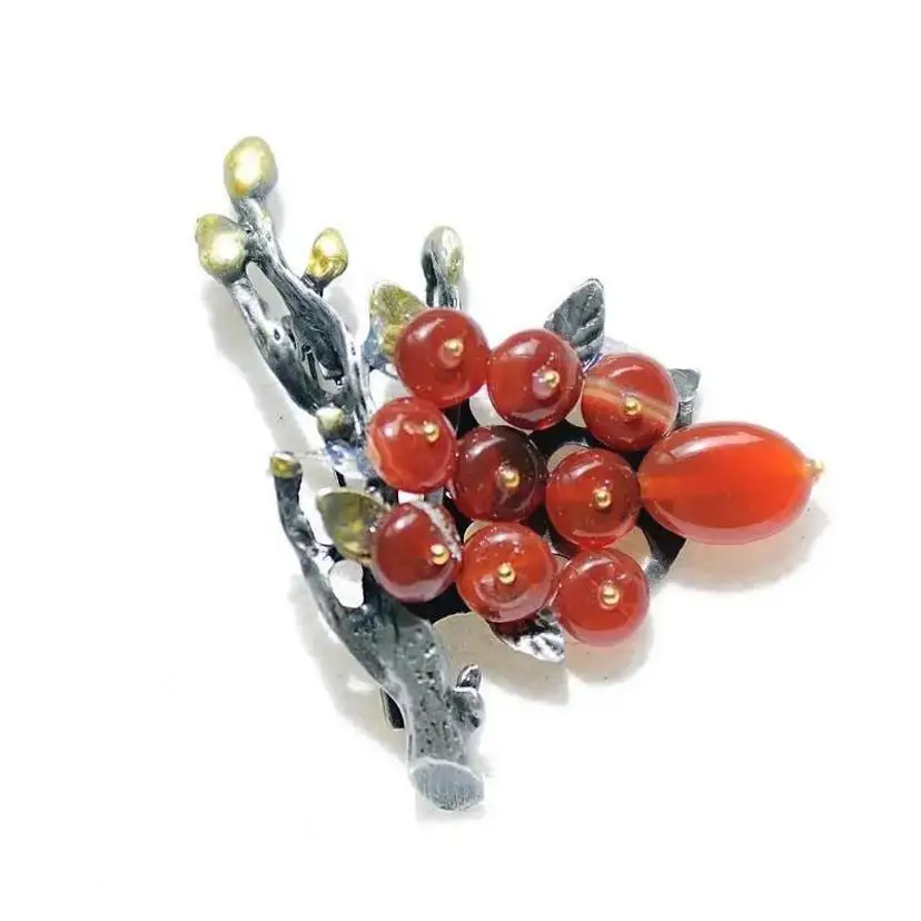 1 Pcs Personalized High-end Temperament Chest Flower Pin Women's Coat Suit Korean Retro Men's Accessory