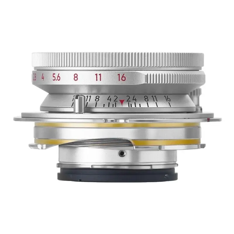 Light Lens Lab 35mm F2 Lens Collapsible Eight Elements in Sliver