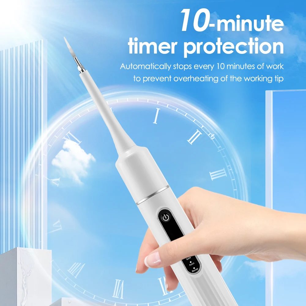 Electric Toothbrush Electric Toothbrush Portable Teeth Cleaner Tartar Remover 6 Gears Vibration Cleaning Whitening Teeth USB Charge for Oral Care