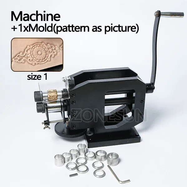 Leather Stamping Machine Cold Pressing Machine Embossing Pattern Wheel For  Leather Belt Logo Printing Embosser - AliExpress