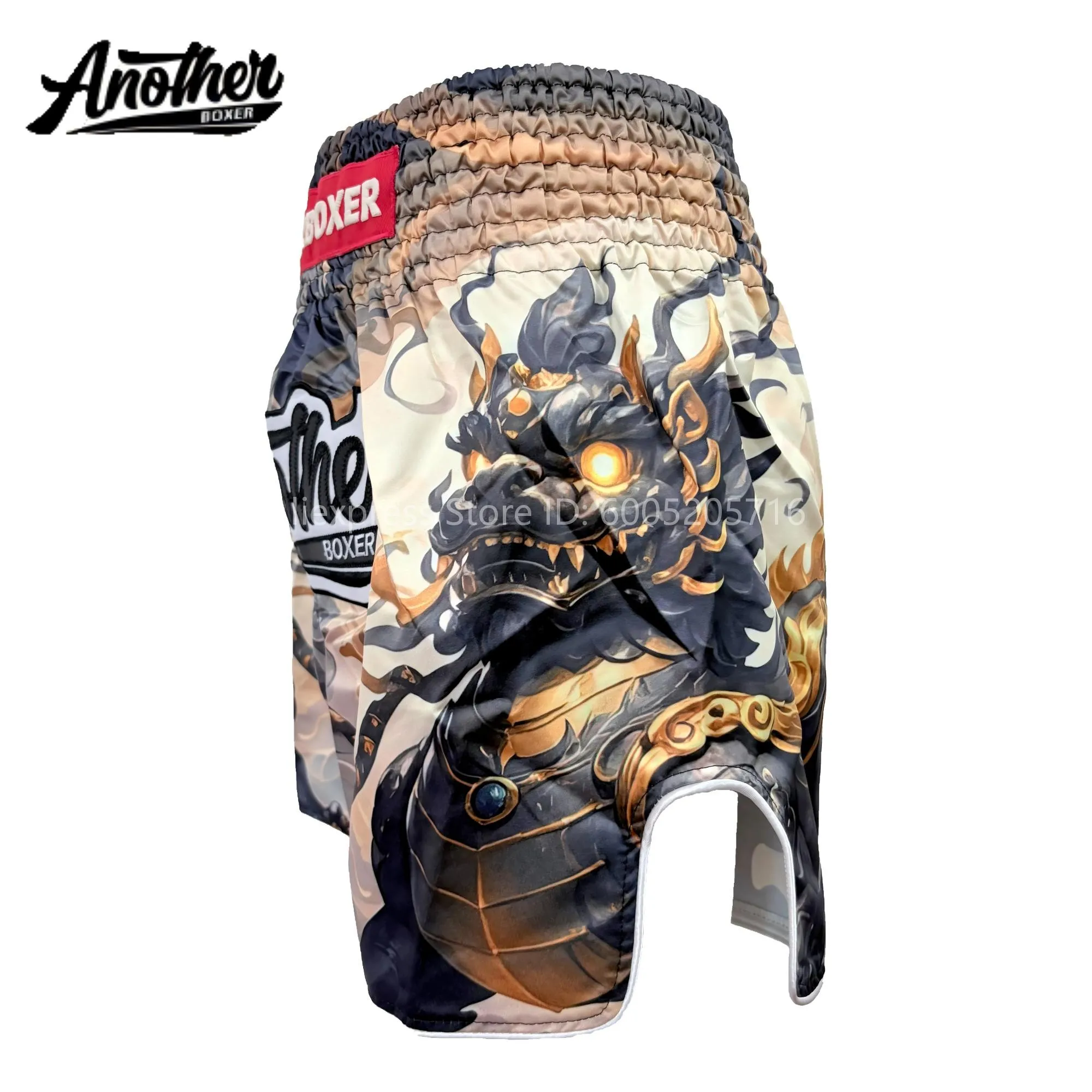 ANOTHERBOXER MMA 반바지 트렌디한 스트리트웨어 복싱 파이트 반바지 남녀 격투선수를 위한 킥복싱 훈련 및 대회용 의류