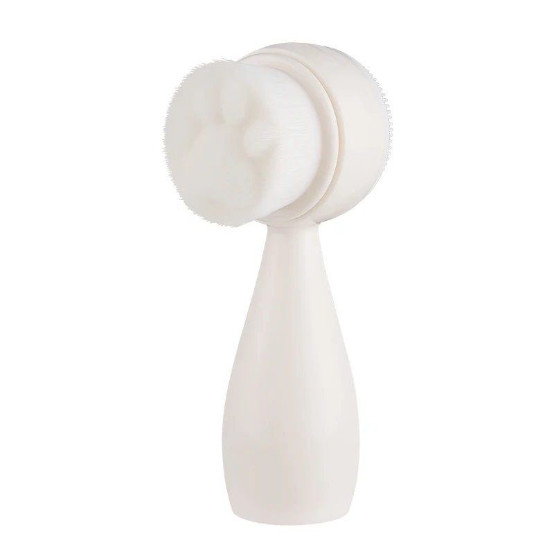 Dual-Action Ultra Soft Facial Cleansing & Exfoliating Brush