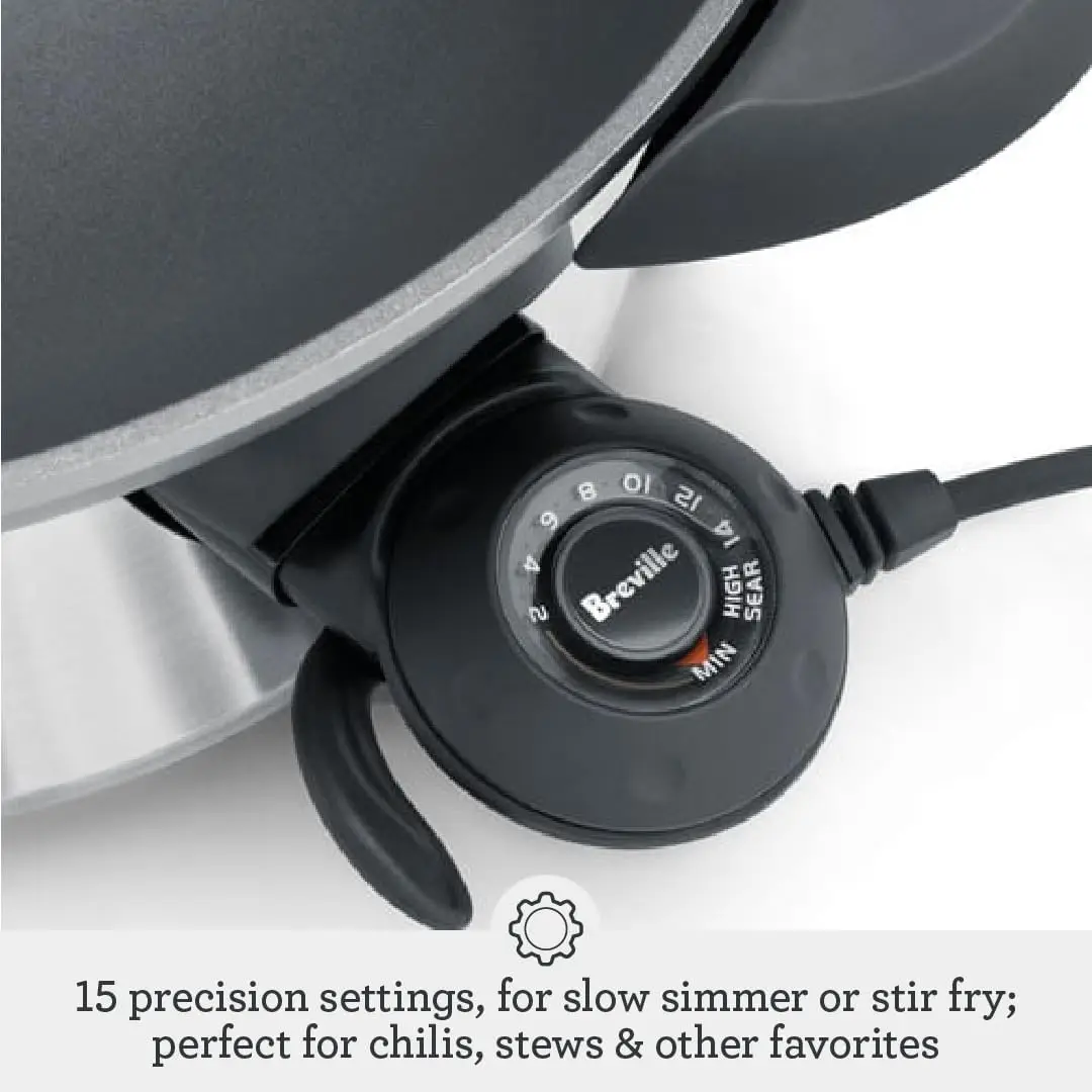 the Hot Electric Wok, One Size, Grey 4