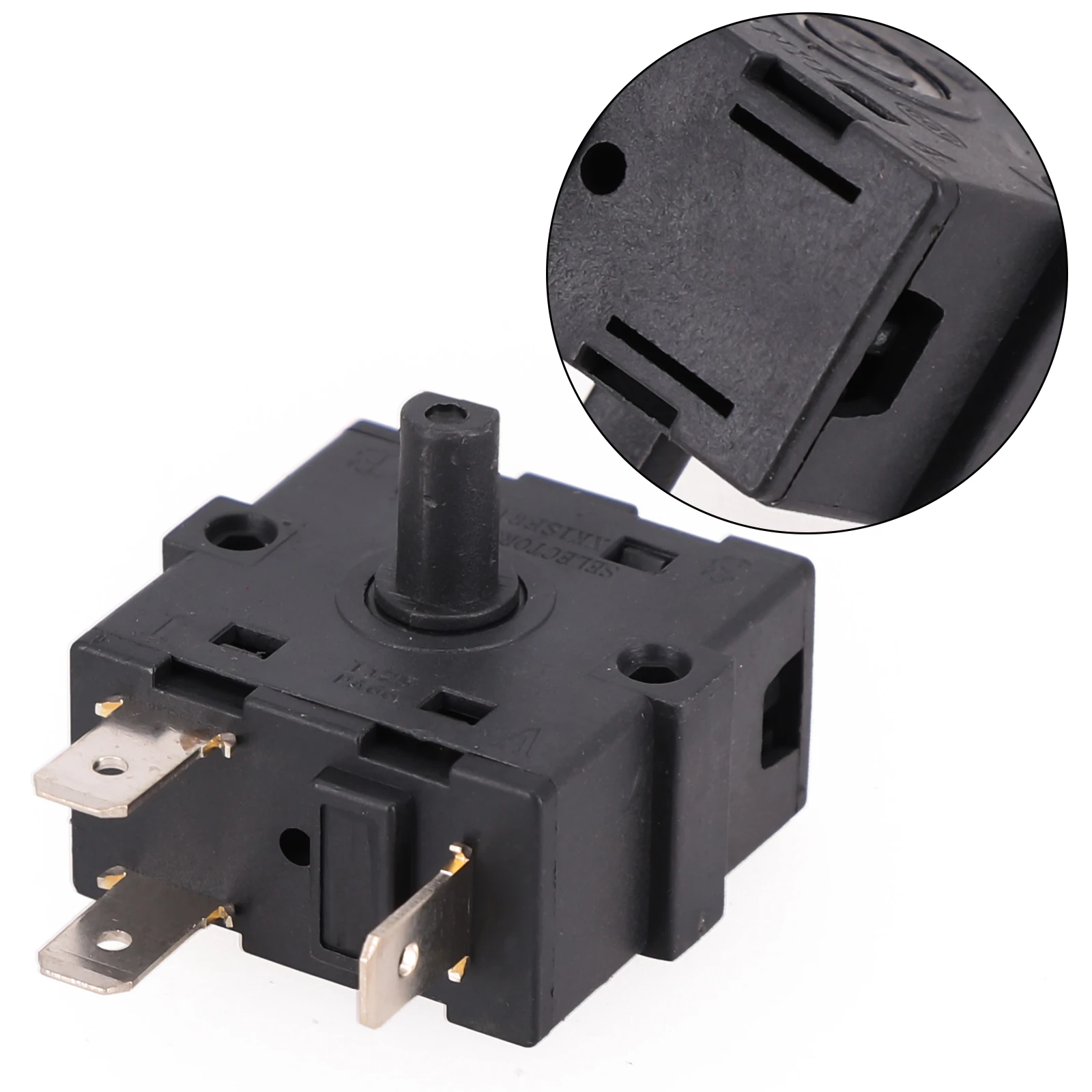 AC250V 16A หม้อน้ําไฟฟ้าเครื่องทําความร้อนห้อง 3 ขา 5Pin สวิตช์หมุนตัวเลือกได้อย่างมีประสิทธิภาพควบคุมอุณหภูมิห้อง 1