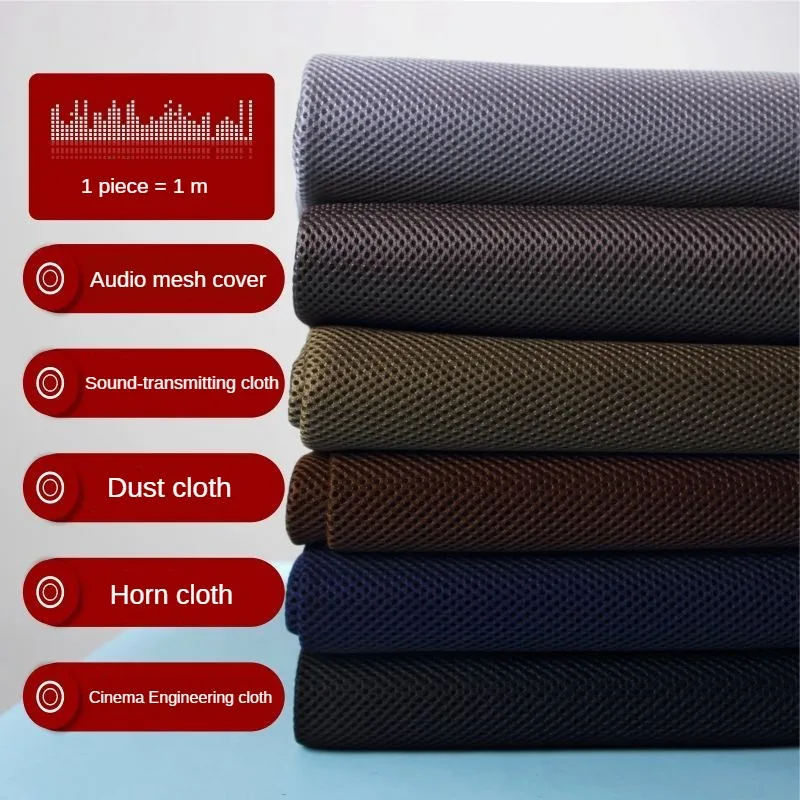 Audio-Mesh-Fabric-By-The-Meter-for-Loudspeaker-Box-Cover-Soundproof ...