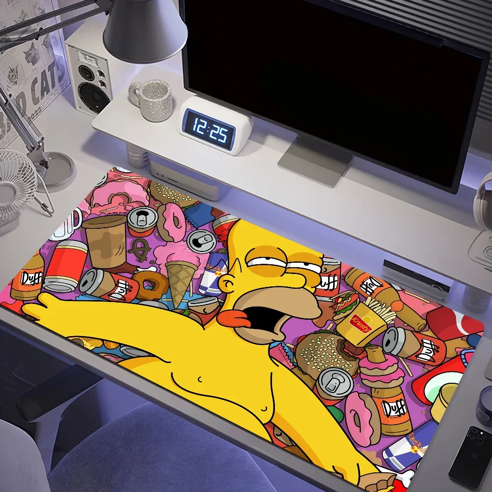The S-Simpsons FunnyS Large PC Mouse Pad For Non-Slip Gaming Laptops Gamer Carpet Keyboard Mat Desk Protector 2