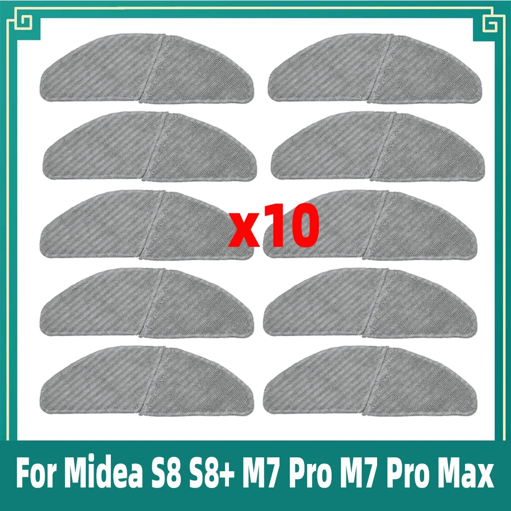 Compatibile Con Il Robot Aspirapolvere Midea S8 S8+ M7 Pro M7 Pro Max, Kit Di Ricambi Per Accessori Panni Lavabili