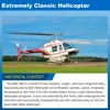 Flywing Bell 206 RC Helicopter V3 6CH GPS Altitude Hold Two Rotor 1:16 RC Scale Helicopter PNP RTF With H1 Flight Control System 2