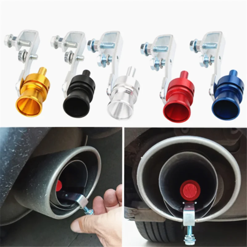 Sifflet Simulateur Son Turbo Pour Moto - Universel, En Alliage Aluminium, Plusieurs Tailles