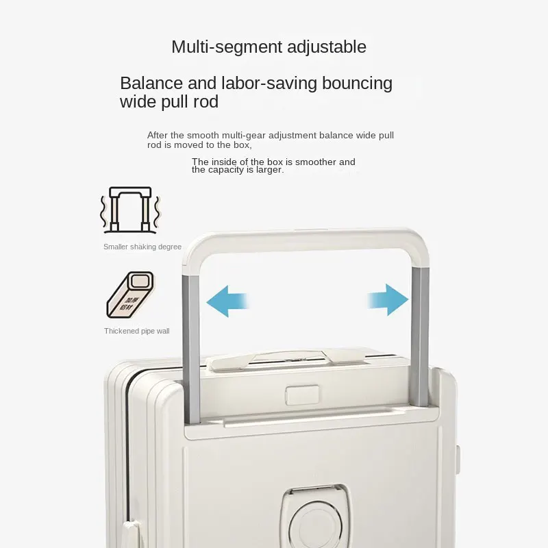 Wide Pull Rod Luggage Hook USB Charging Port Multi-Functional 24