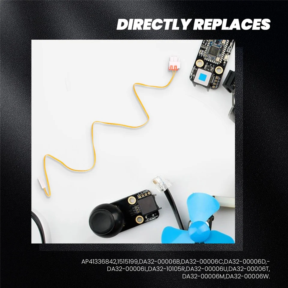 4Pcs DA32-00006W Refrigerator Defrost Temperature Sensor Replacement Thermostat for Samsung AP41336842 DA32-10105R Rare
