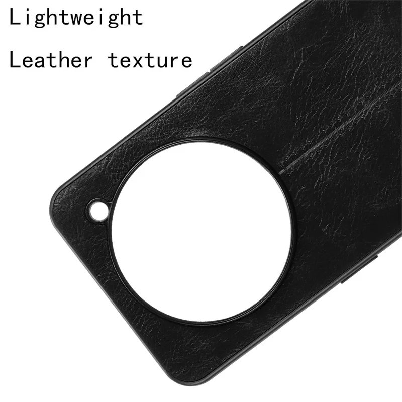 Premium PU Leather Shockproof Matte Phone Case - Durable Hard Cover