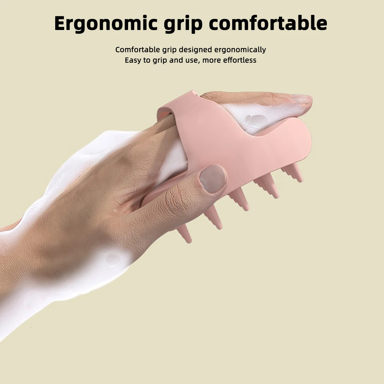 Silicone Hair Massage Brush Shower Massager Cleaning Brushes Scalp Bath SPA Hair Body Care Brushes Tools