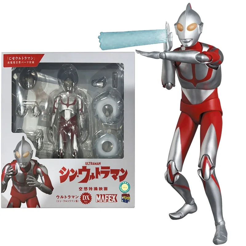 

В наличии оригинальная игрушка Medicom MAFEX No.207 IMIT ULTRAMAN SHIN ULTRAMAN 16 см аниме фигурка модель коллекционные экшн-игрушки подарки