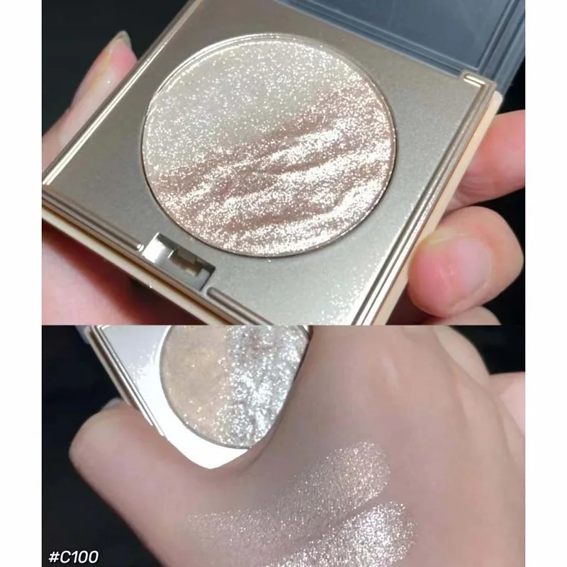 2 Tone Contouring Highlighter Nose Side Shadow Powder Pearlescent