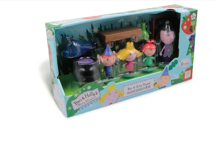 thumbnail image 1 of Figuras de acción de dibujos animados de Ben y Holly en PVC de Little Kingdom, juguetes para niños, regalo de cumpleaños y Navidad, 1 of 5