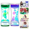 Useful Stress Relief Hourglass Timer Two-color Oil Hourglass Oil Hourglass Ornament Sensory Toy Office Use 2