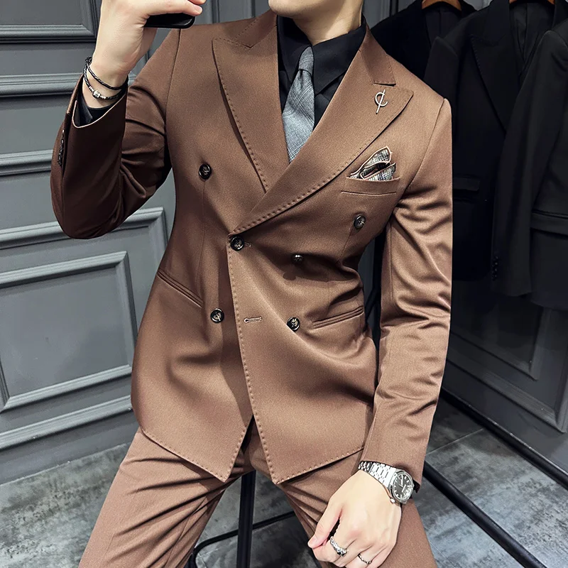 ジャケット Pierre Double-Layer Blazer Our Legacy - Sharp DB Blazer Olive Broken Sateen