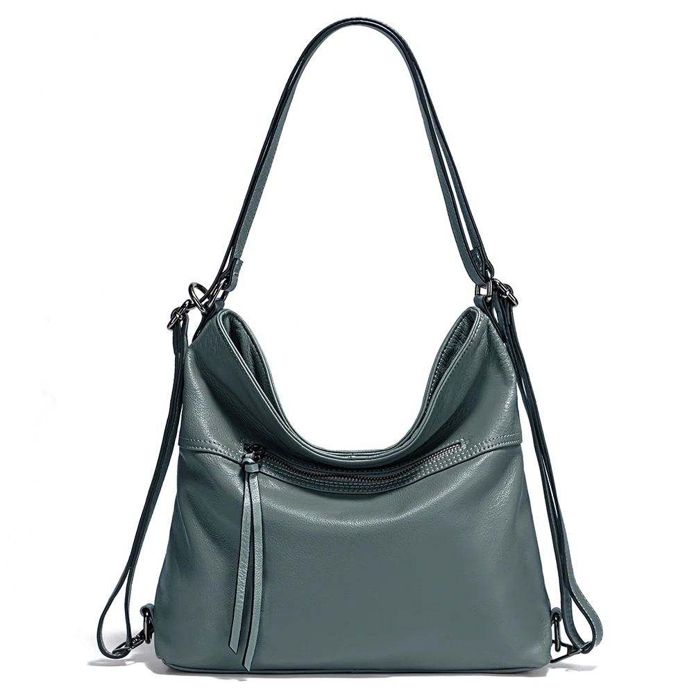 حقيبة كتف نسائية عصرية من Zency مصنوعة من الجلد ال...