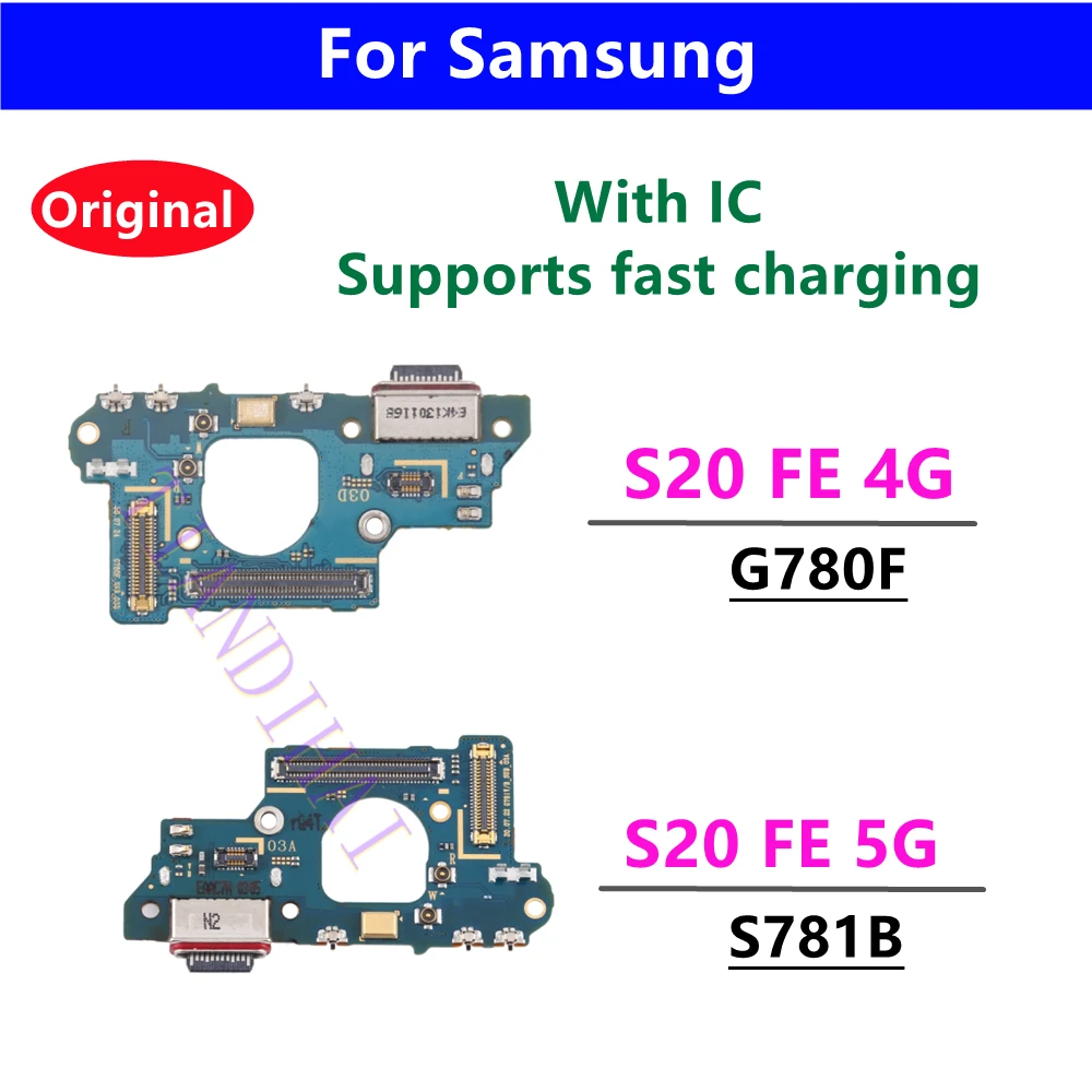 100 Original Usb Charging Port Board Flex Cable Connector For Samsung
