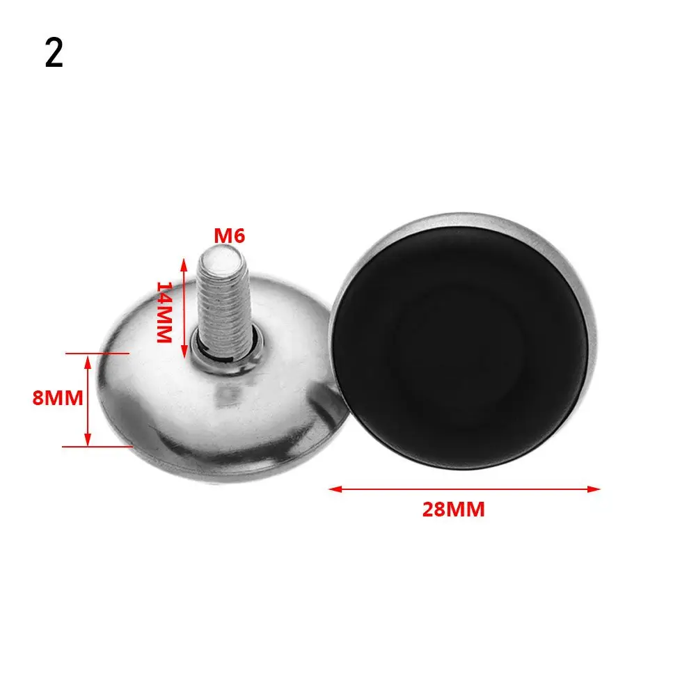 10-Pack Adjustable Anti-Skid Furniture Leveling Feet