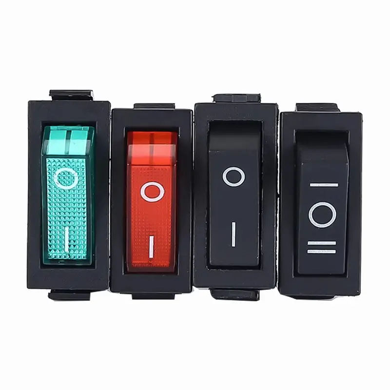 1PCS KCD3 Rocker Switch ON-OFF ON-OFF-ON 2 Position 3Pins Electrical equipment With Light Power Switch 16A 250V / 20A 125V AC - Image 6
