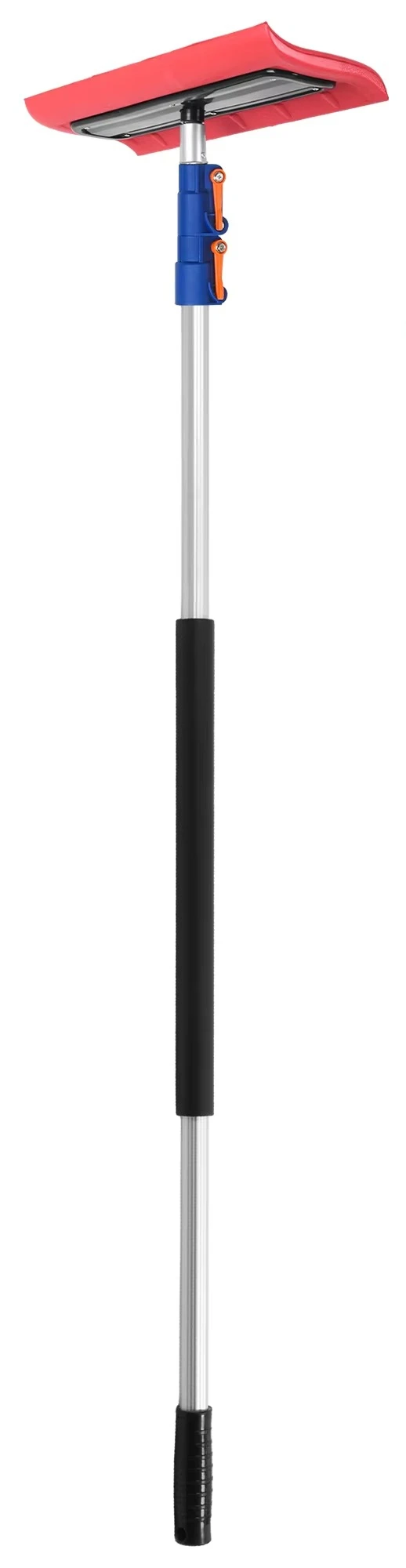 Arado de nieve multiusos de grado Industrial de 3,7 M, herramienta para parabrisas de camión y coche, raspador de nieve telescópico para techo de casa de espuma EVA