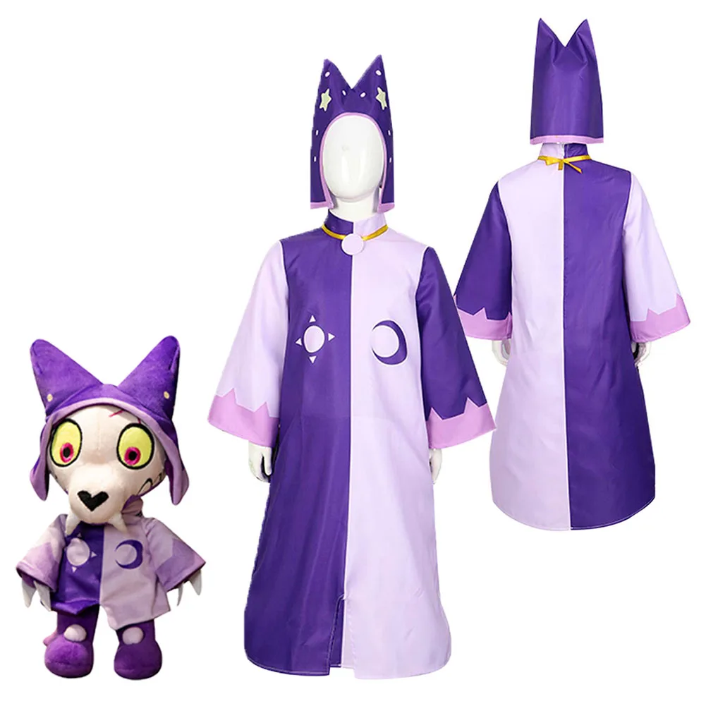 

Kids Children The Owl Cos House S3 King Cosplay Costume Hat Doll Halloween Carnival Party Roleplay Suit For Boys Girls Gifts