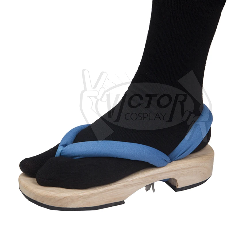 Kimetsu No Yaiba Giyu Tomioka Cosplay Clogs - Königsblau Größe 39