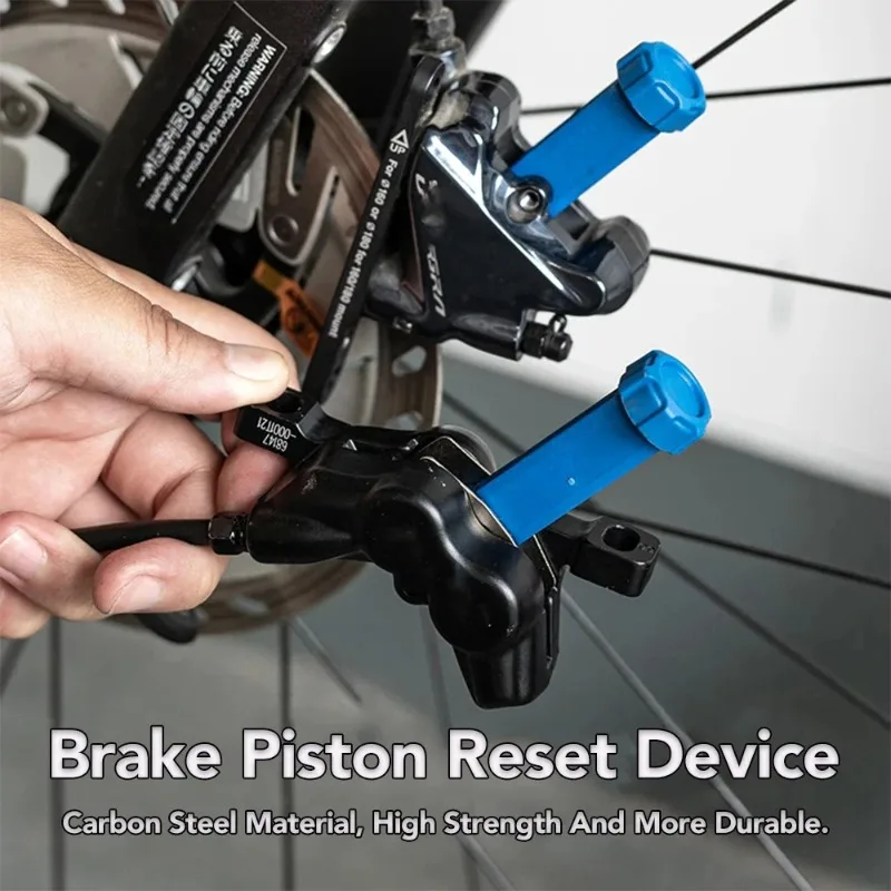 360 ° Rotatable Durable Steel Bicycle Brake Pad Spreading Tool Oil Pan Piston Reset Hydraulic Brake Caliper Piston Extension