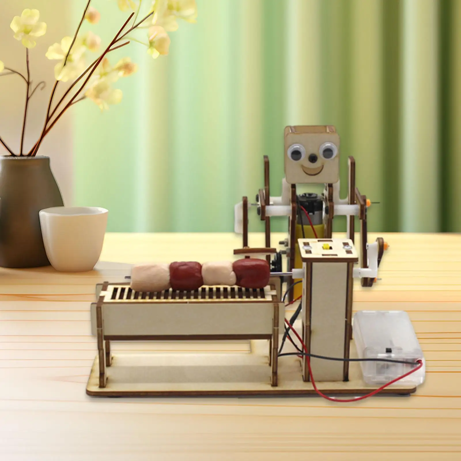 

BBQ Robot Early Learning Toys Building Projects Science Experiment Kits