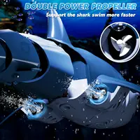 RC Shark Remote Control whale Spray Water Kids robot toy Radio Controlled Boats swimming pool Toys for boys Children Kid 4