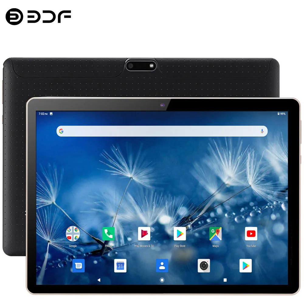 Новинка 10 1 дюймовые планшеты 2 ГБ/32 ГБ четырехъядерный Android 9 0 Google Play WiFi Bluetooth