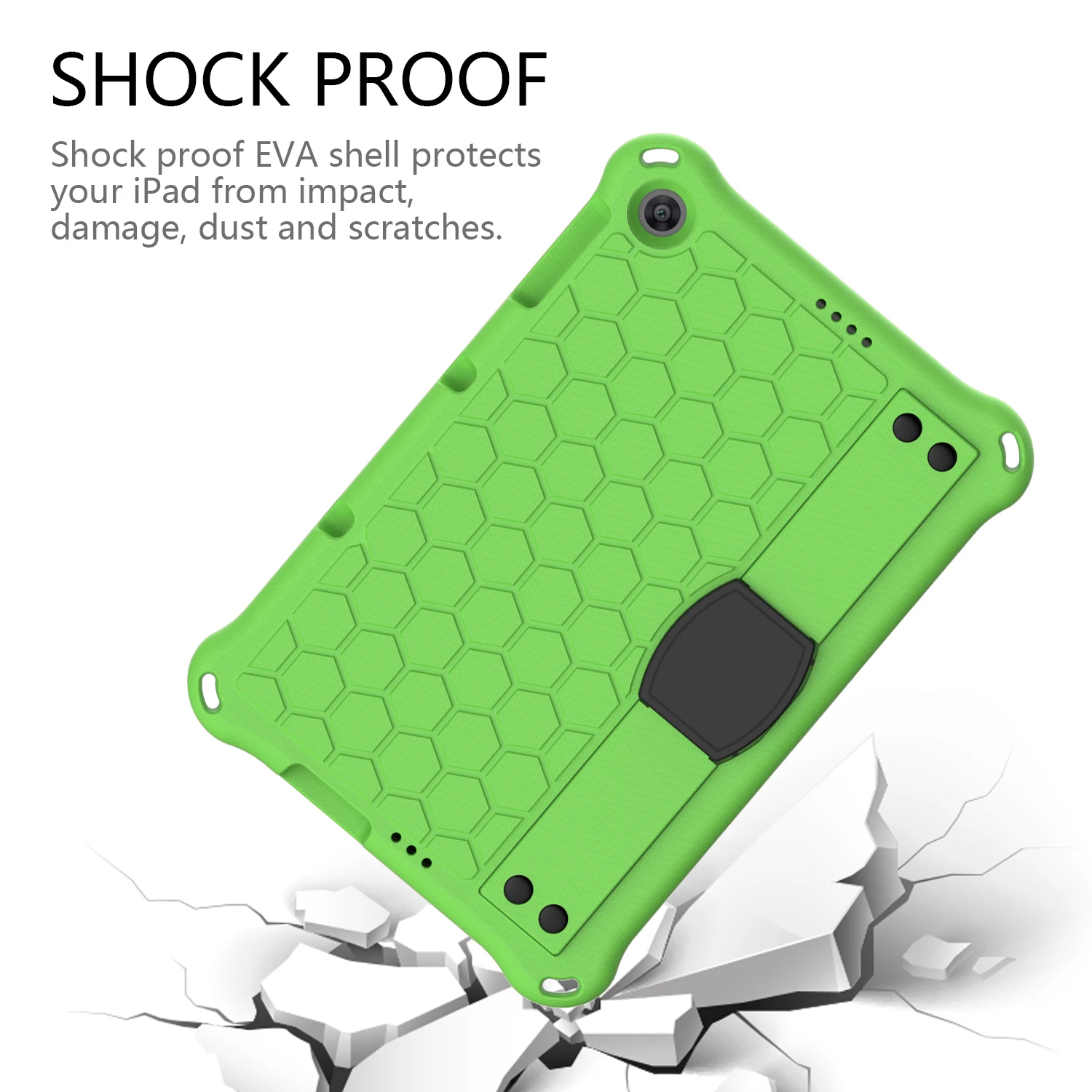Durable Multifunction Tablet Armor Case with Kids Stand and Strap