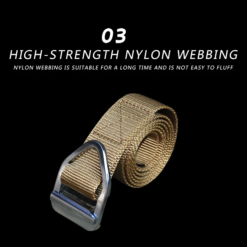 Tactical Belt Nylon Belt New Mens Hard Metal Quick Release Magnetic Buckle Mens 3.8mm Soft Real Nylon Sports 125cm