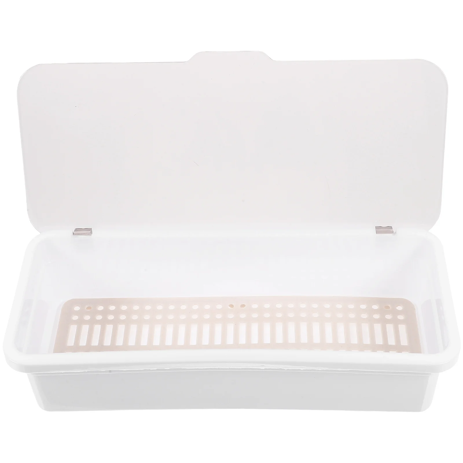 

Dinnerware Holder Tableware Chopsticks Drainer Box Silverware Storage Container