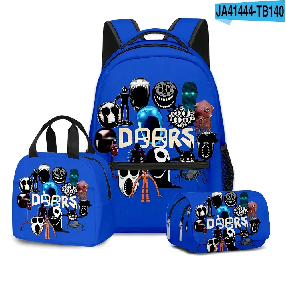 Three-piece Set Of Doors Blox Figure Peripheral Primary And Secondary School Students School Two-dimensional Best Gift 4