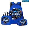 Three-piece Set Of Doors Blox Figure Peripheral Primary And Secondary School Students School Two-dimensional Best Gift 4